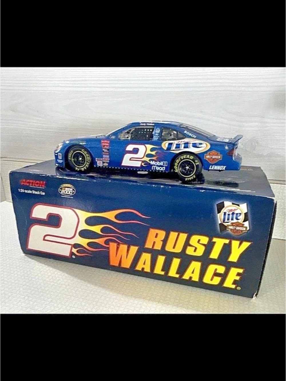 Action Racing Collectables Rusty Wallace #2 Miller Lite Die-Cast